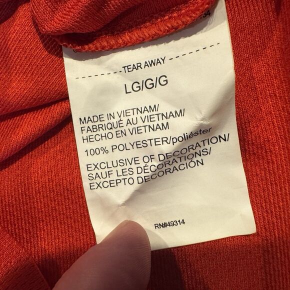 Texas Tech Red Raiders Mens Large 1/4 Zip Pullover Jacket Performance Red UA - Picture 7 of 9